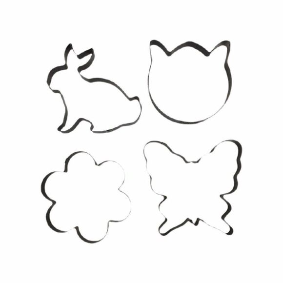 Avon Set of 4 Spring Breakfast Molds (Flower, Cat, Rabbit & Butterfly) NEW!!! - Picture 3 of 11